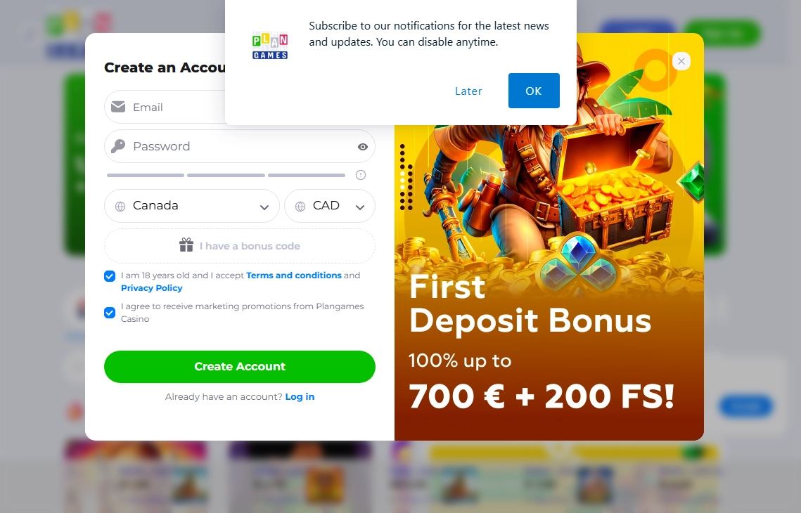 Plangames Casino